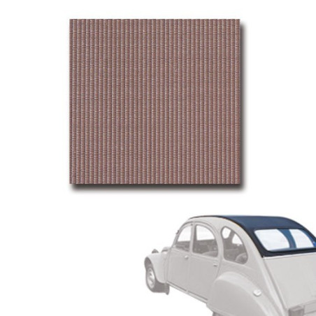 Capote neuve, petit grain à l'ancienne, brun, fermeture extérieure 2cv 2cv 6 Capote neuve, petit grain à l'ancienne, brun, fermeture extérieure 2cv 2cv 6