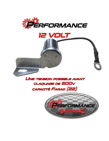 RUPTEUR CONDENSATEUR 12 VOLTS PERFORMANCE