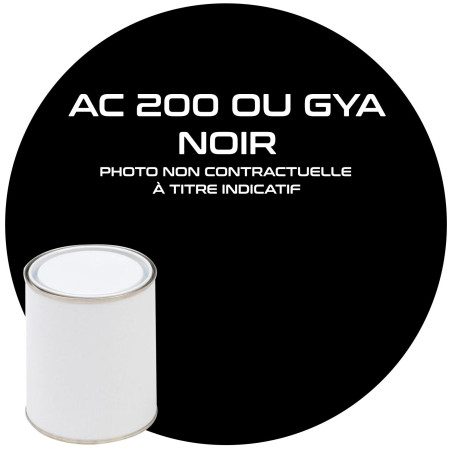 PEINTURE AC 200 NOIR GYA OU EXY NOIR 1LT