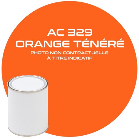 PEINTURE ACV 329 ORANGE TENERE ANNEE 74.75.76  1 LT