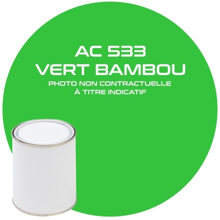 PEINTURE AC 533 VERT BAMBOU ANNEE 76.77.78.79  1L