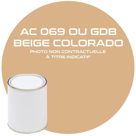 PEINTURE AC 069 OU GDB BEIGE COLORADO ANNEE 82.83.84  1L