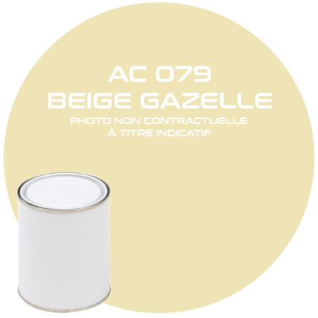 PEINTURE AC079 BEIGE GAZELLE  ANNEE 77.78  1L