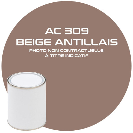 PEINTURE AC 309 BEIGE ANTILLAIS ANNEE 63  1L