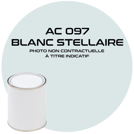 PEINTURE AC 097 BLANC STELLAIRE ANNEE 69  1L