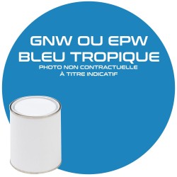 PEINTURE GNW OU EPW  BLEU TROPIQUES ANNEE 84.85  1L