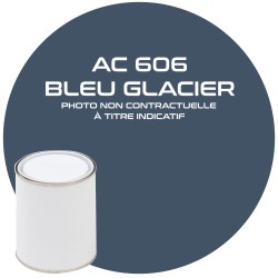 PEINTURE AC 606 BLEU GLACIER ANNEE 60.61.62. 1L
