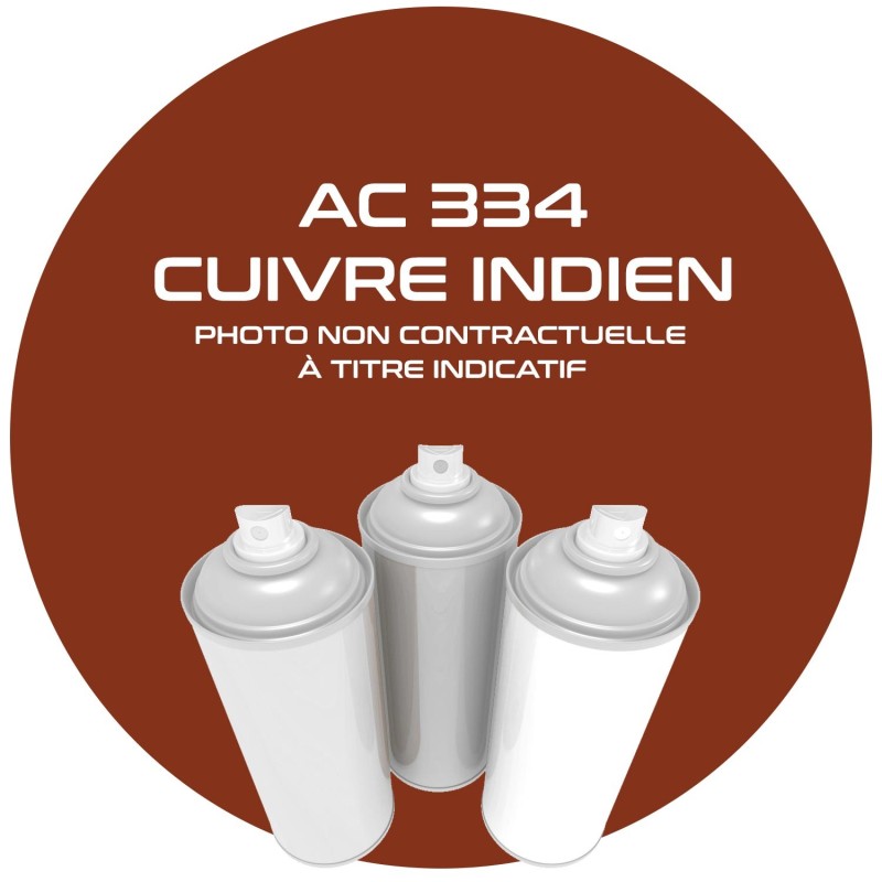 AEROSOL CUIVRE INDIEN AC 334 ANNEE 81.82 400 ML