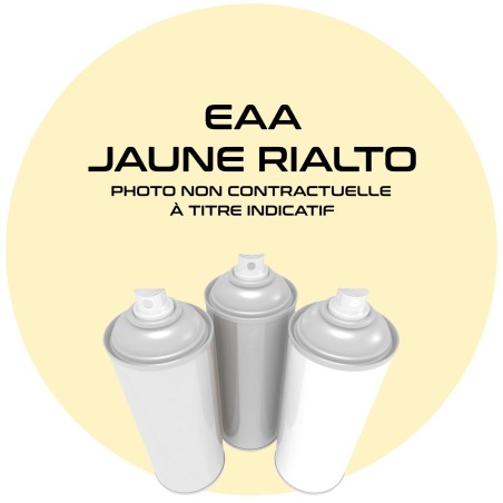 AEROSOL JAUNE RIALTO.13222. EAA ANNEE 84.85.86.87.88.89.90 400 ML