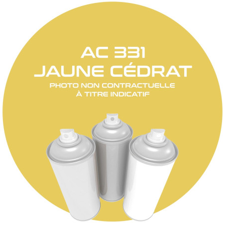 AEROSOL JAUNE CEDRA ZC 331 ANNEE 76.77.78 400 ML