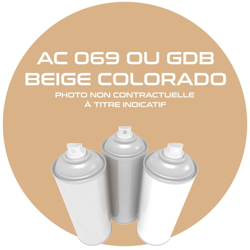 AEROSOL BEIGE COLORADO AC 069 OU GDB ANNEE 82.83.84 400 ML
