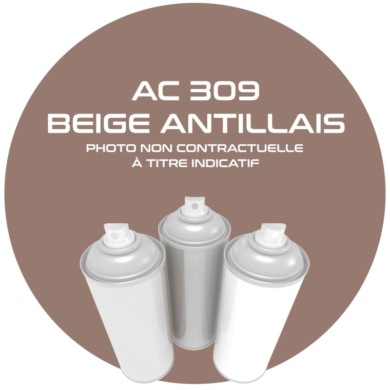 AEROSOL BEIGE ANTILLAIS AC 309 ANNEE 63 . 400 ML