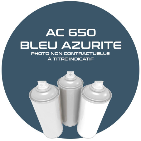AEROSOL BLEU AZURITE.15370. AC 650 ANNEE 80.81 . 400 ML
