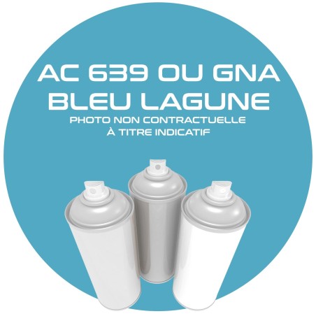 AEROSOL BLEU LAGUNE AC 639 OU GNA ANNEE 74.82.83.400 ML