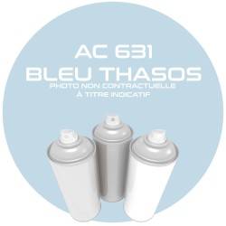 Bombe de peinture Bleu Cristal pour 2CV 1969 - AC 626 - 298 ml
