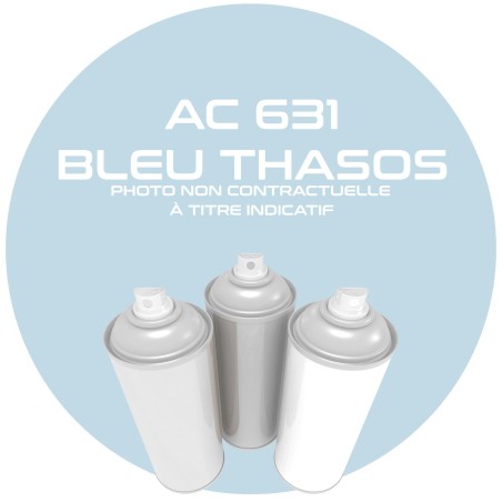 AEROSOL BLEU THASOS AC 631 ANNEE 70.71..400 ML