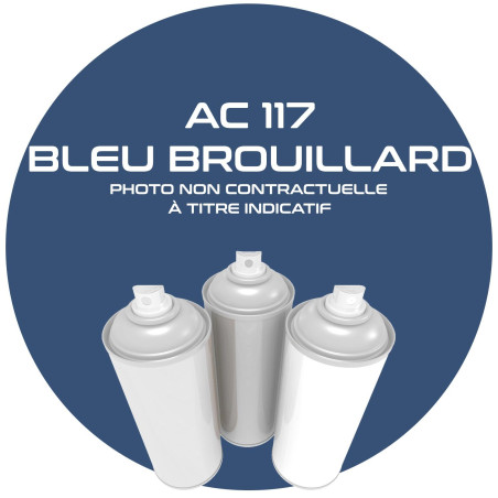 AEROSOL BLEU BROUILLARD.15438. AC 117 ANNEE 66.400 ML