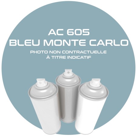 AEROSOL BLEU MONTE CARLO.15436. AC 605 ANNEE 63.64.400 ML