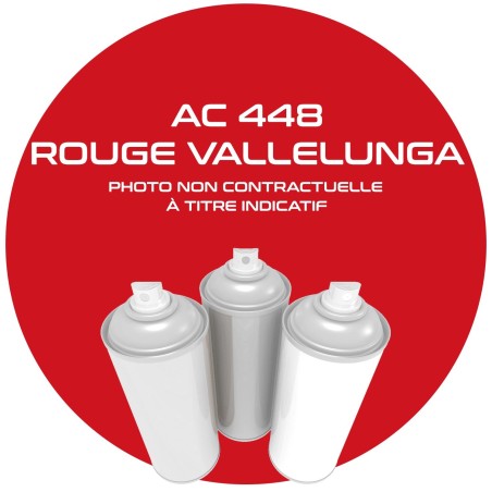 AEROSOL ROUGE VALLELUNGA  AC 448 / GKB / EKB AN 83.84.85.86.87.88.89.90.400  ML