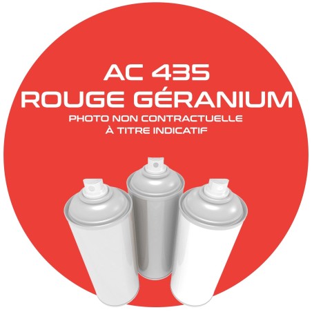AEROSOL ROUGE GERANIUM AC 435 ANNEE 78.400 ML