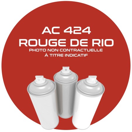 AEROSOL ROUGE DE RIO AC 424 ANNEE 72.73.74.75.400 ML