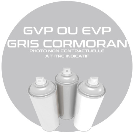 AEROSOL GRIS CORMORAN.16871. GVP OU EVP  ANNEE. 84.85.86.87.88.. 400 ML