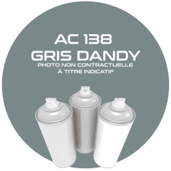 AEROSOL GRIS DANDY.16741. AC 138 ANNEE 67.68.. 400ML