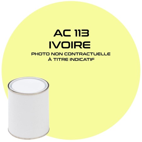 PEINTURE AC 113  IVOIRE   (JANTES)