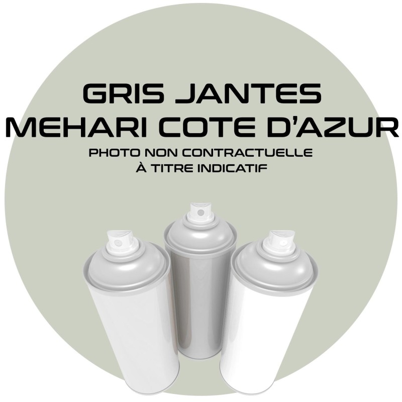 AEROSOL GRIS PARE CHOC.16002./JANTE MEHARI COTE D'AZUR