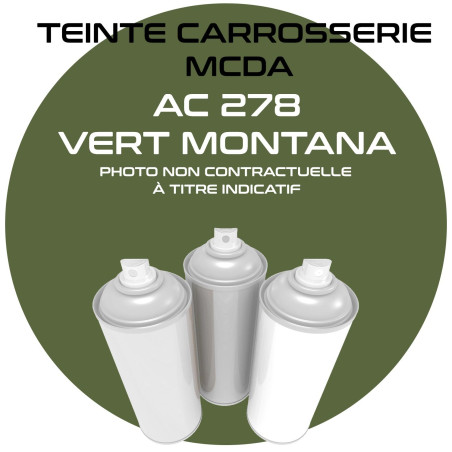 AEROSOL AC 278 VERT MONTANA CARROSSERIE MCDA  400ML