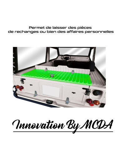 KIT COFFRE ARRIERE MEHARI VERT TIBESTY