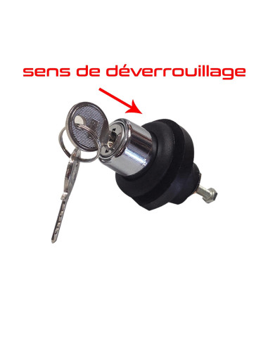 SERRURE COMPLETE DE COFFRE AVEC BOUTON POUR...