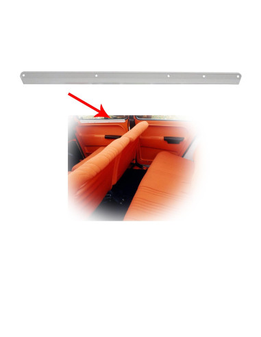 BAGUETTE plastique interieure G porte av dyane