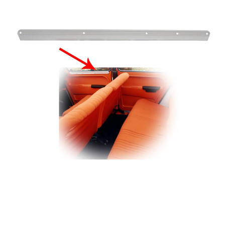 BAGUETTE plastique interieure G porte av dyane