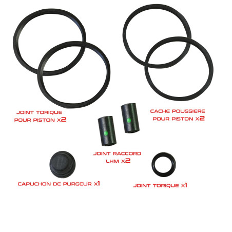 KIT RÉPARATION ÉTRIER DE FREIN COMPLET