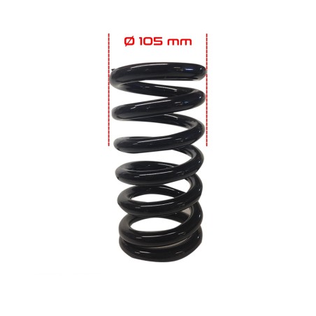 RESSORT ARRIERE POUR POT DE SUSPENSION Ø 110 EN EPOXY