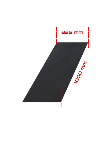 TAPIS DE SOL ARRIERE EN CAOUTCHOUC POUR MEHARI...