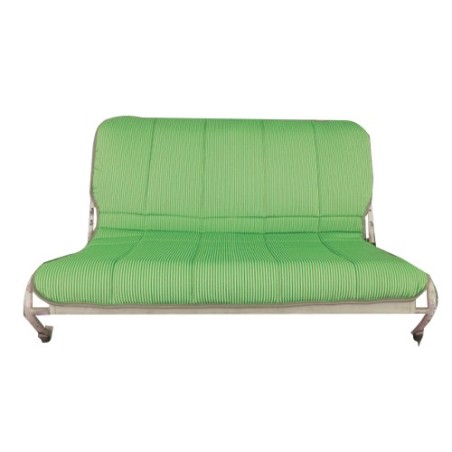 GARNITURE DE BANQUETTE AR ENAC BAYADERE VERT