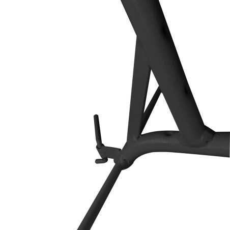 STRUCTURE DE BANQUETTE ARRIÈRE NOIRE NEUVE POUR 2CV - DYANE A PARTIR DE 02/970
