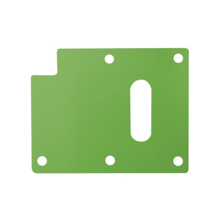 PLAQUE ACCES DEBLOQUAGE DIFFERENTIEL AR VERT MONTANA  MEHARI 4X4