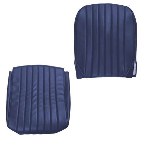 Housse de siège AV- Skaï Bleu mehari mehari 4x4