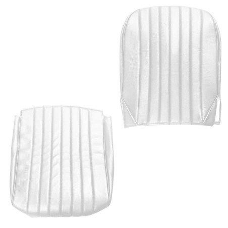 Housse de siège AV- Skaï Blanc mehari mehari 4x4