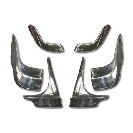 Kit complet des 6 sabots d'ailes pour 2cv 2cv 2cv 6 2cv fourgonnette