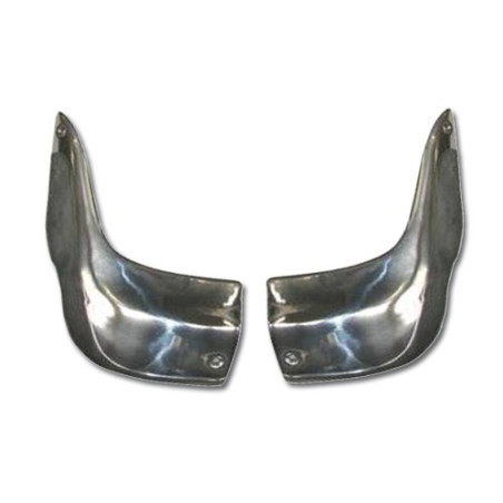 Paire de sabots "Arriere" d'aile avant 2cv 2cv 6 2cv fourgonnette