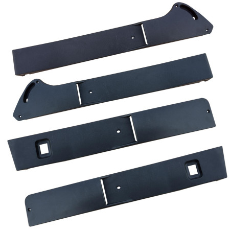 LOT DE 4 BANDEAUX DE PORTE 2CV6