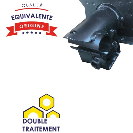 PLATE FORME E.ZINGUEE + TRAITEMENT CATAPHORESE MODELE BERLINE + LOT BOUCHONS