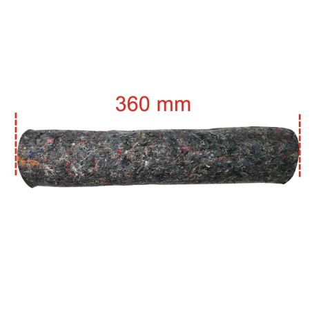 MANCHON DE CHAUFFAGE POUR 2CV MODÈLE JUSQU'À 1970 (FEUTRE) LONG 360MM