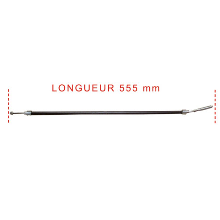 CABLE FREIN A MAIN DROIT COURT AMI8 LONGUEUR 555 MM