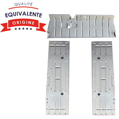 KIT DE 3 PLANCHERS POUR 2CV NOUVEAU MODÈLE ( 2 LATÉRAUX + 1 PÉDALE) DE 70 A 90