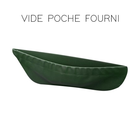 KIT GARNITURES AMI6 BERLINE CLUB 2 SIEGES AV.+ BANQUETTE AR. TISSU VERT DIAMANTE